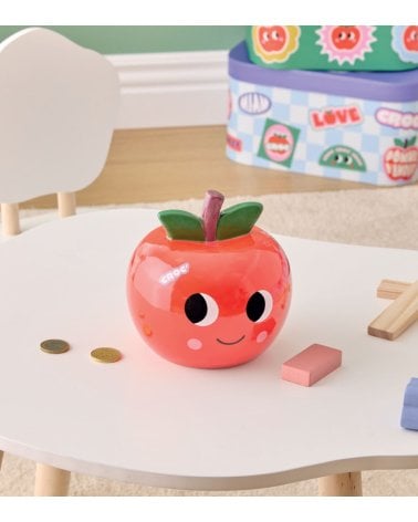 Hucha de Manzana Sonriente de Dolomita