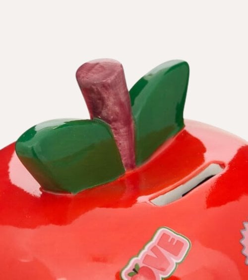 Hucha de Manzana Sonriente de Dolomita