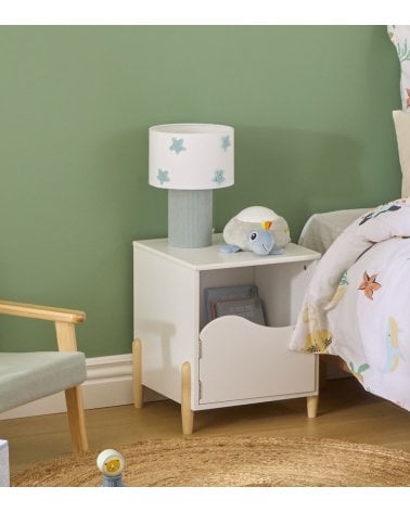 Lámpara de Mesa Infantil Estrellas de Mar con Borreguillo