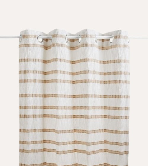 Cortina Elio A Rayas de Poliéster
