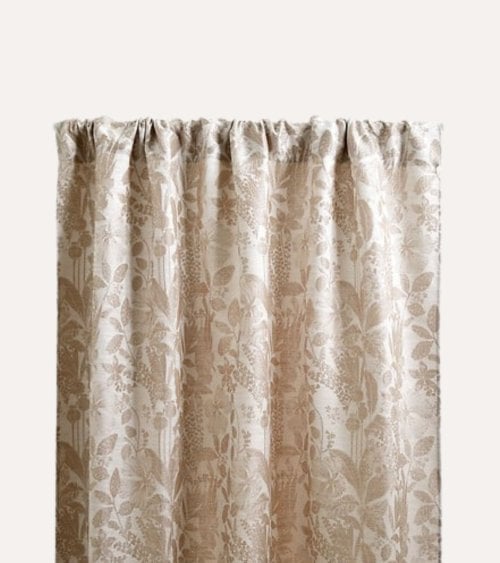 Cortina Samara con Efecto Lino de Poliéster