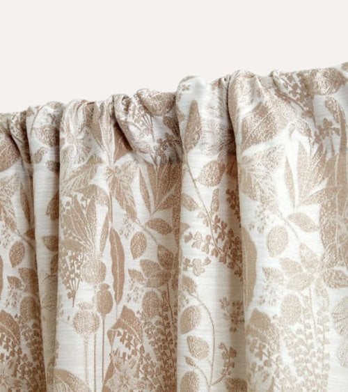 Cortina Samara con Efecto Lino de Poliéster