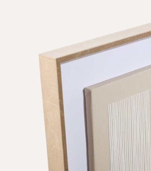 Cuadro Lienzo Donovan con Relieve de MDF