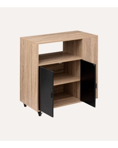 Isla de Cocina Aliaj con Ruedas de MDF
