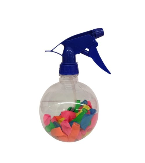 Botella con Dispensador con 50 Globos de Colores-1