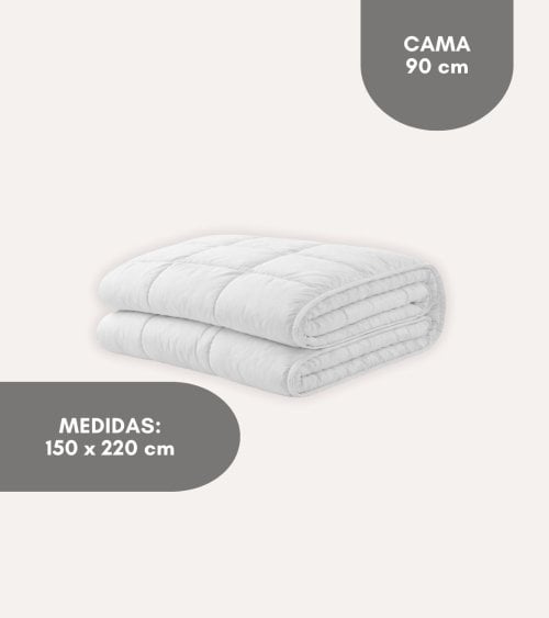 Relleno Nórdico Sencillo de Microfibra Tacto Extrasuave