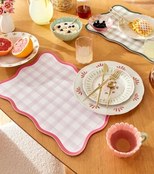 Mantel Individual Fleur de Plástico