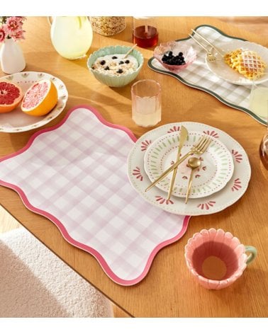 Mantel Individual Fleur de Plástico