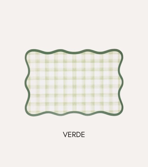 Mantel Individual Fleur de Plástico