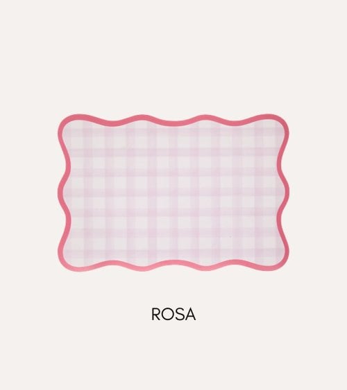 Mantel Individual Fleur de Plástico