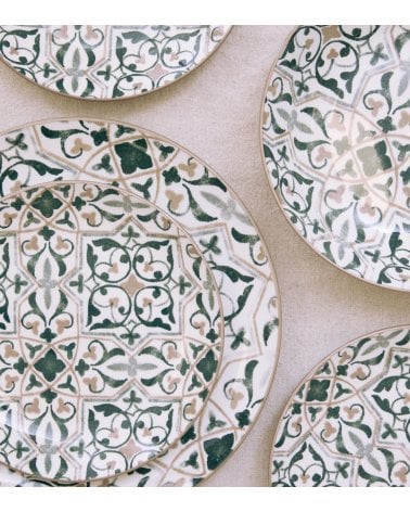 Vajilla de 12 Piezas Gaëlle de Porcelana