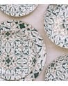 Vajilla de 12 Piezas Gaëlle de Porcelana