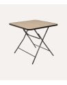 Mesa Plegable Flexy Reforzada de Acero y MDF