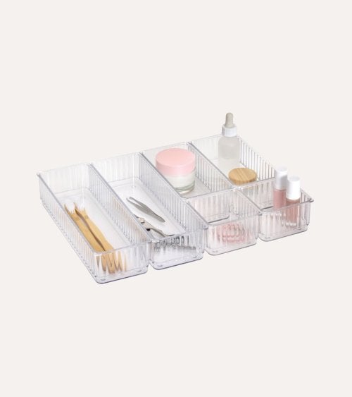 Set de 6 Bandejas Plastor Organizador de Cosméticos