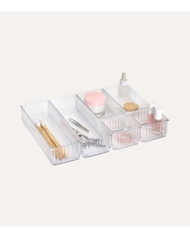 Set de 6 Bandejas Plastor Organizador de Cosméticos