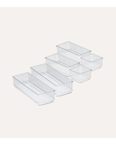 Set de 6 Bandejas Plastor Organizador de Cosméticos