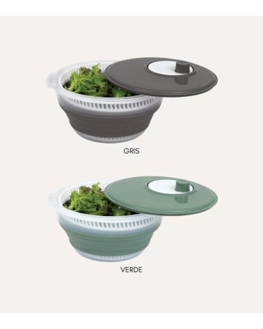 Centrifugadora de Verduras Retractil de Plástico