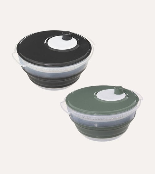 Centrifugadora de Verduras Retractil de Plástico