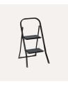 Taburete Plegable con 2 Peldaños de Metal