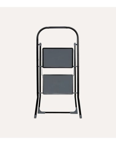 Taburete Plegable con 2 Peldaños de Metal
