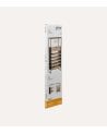 Mueble de Bar Aliaj Botellero y Colgador de Copas de Acero y MDF