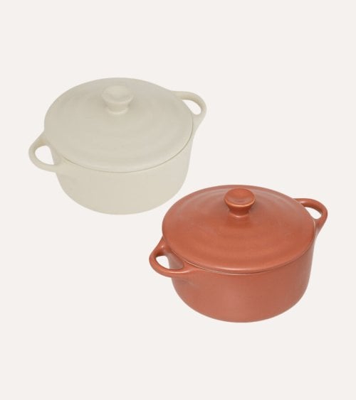 Cocotte Mini Cazuela Nova con Tapa de Cerámica