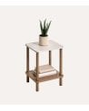 Mesa Auxiliar Come de Madera de Pino y MDF