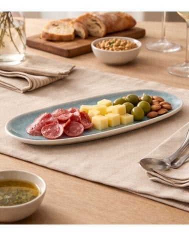 Plato de Presentación Pia Ovalado de Melamina