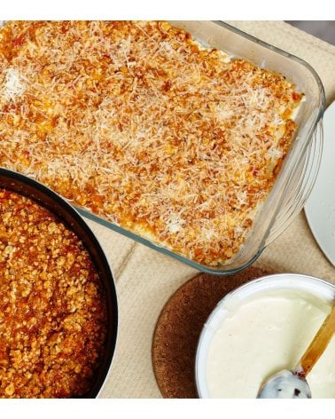 Fuente Rectangular Borcam de Vidrio