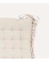 Cojín para Silla Macramé de Algodón y Poliéster