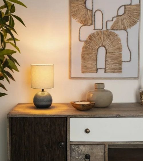 Lámpara de Mesa Gaia de Cerámica