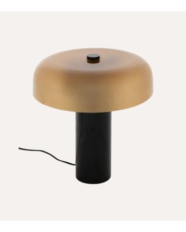 Lámpara de Mesa Jody de Vidrio y Acero