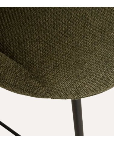 Silla Alta de Bar Amago de Acero