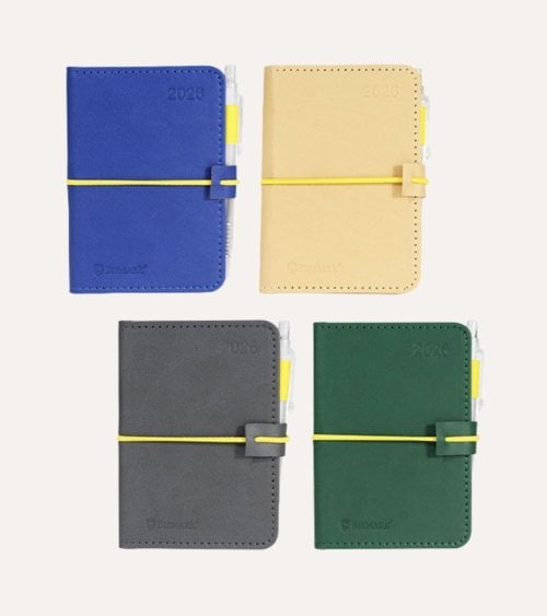 Agenda de Bolsillo 2026 Semanal con Mini Bolígrafo