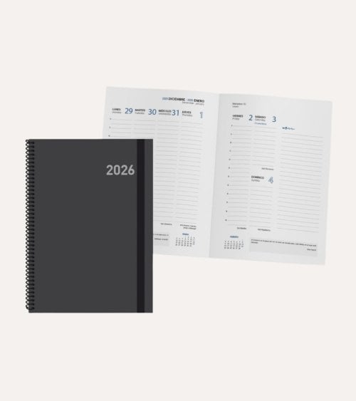 Agenda Semanal Paris 2026 con Espiral