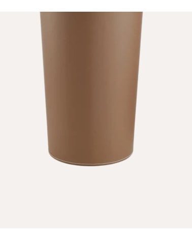 Paragüero Redondo Efecto Cuero de Poliéster