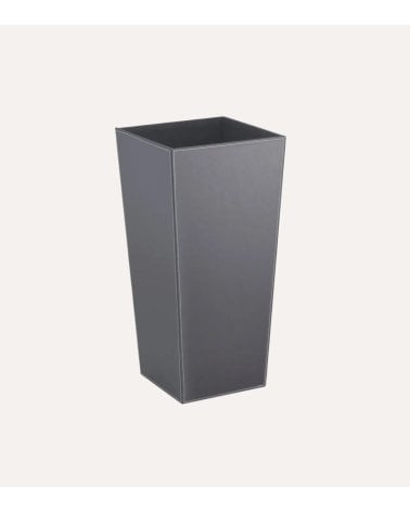 Paragüero Cuadrado Efecto Cuero de Poliéster