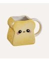 Taza Mug Breakfast en Forma de Pan de Cerámica