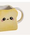 Taza Mug Breakfast en Forma de Pan de Cerámica