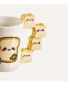 Taza Mug Breakfast con Asa de Pan de Cerámica