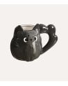 Taza Mug Gato Negro de Cerámica