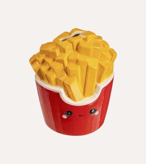 Hucha Patatas Fritas de Cerámica