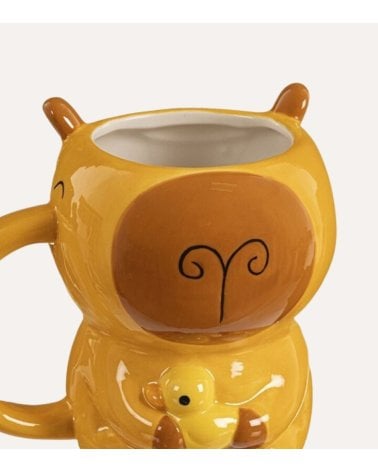 Taza Mug Capibara de Cerámica