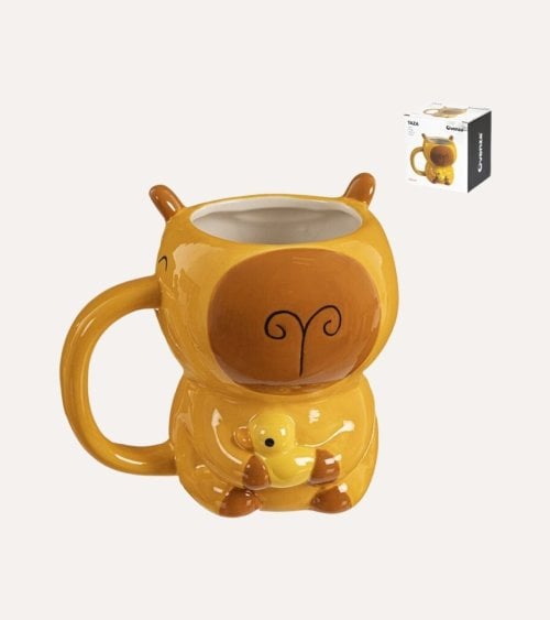 Taza Mug Capibara de Cerámica