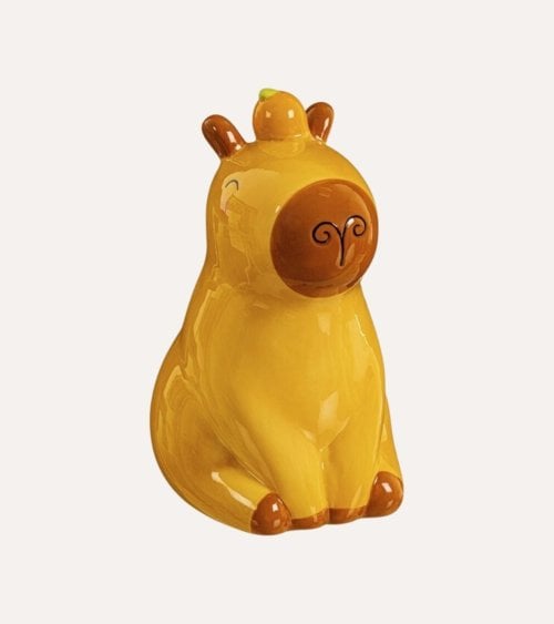 Hucha Infantil Capibara de Cerámica