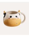 Taza Mug Vaca Sonriente de Cerámica