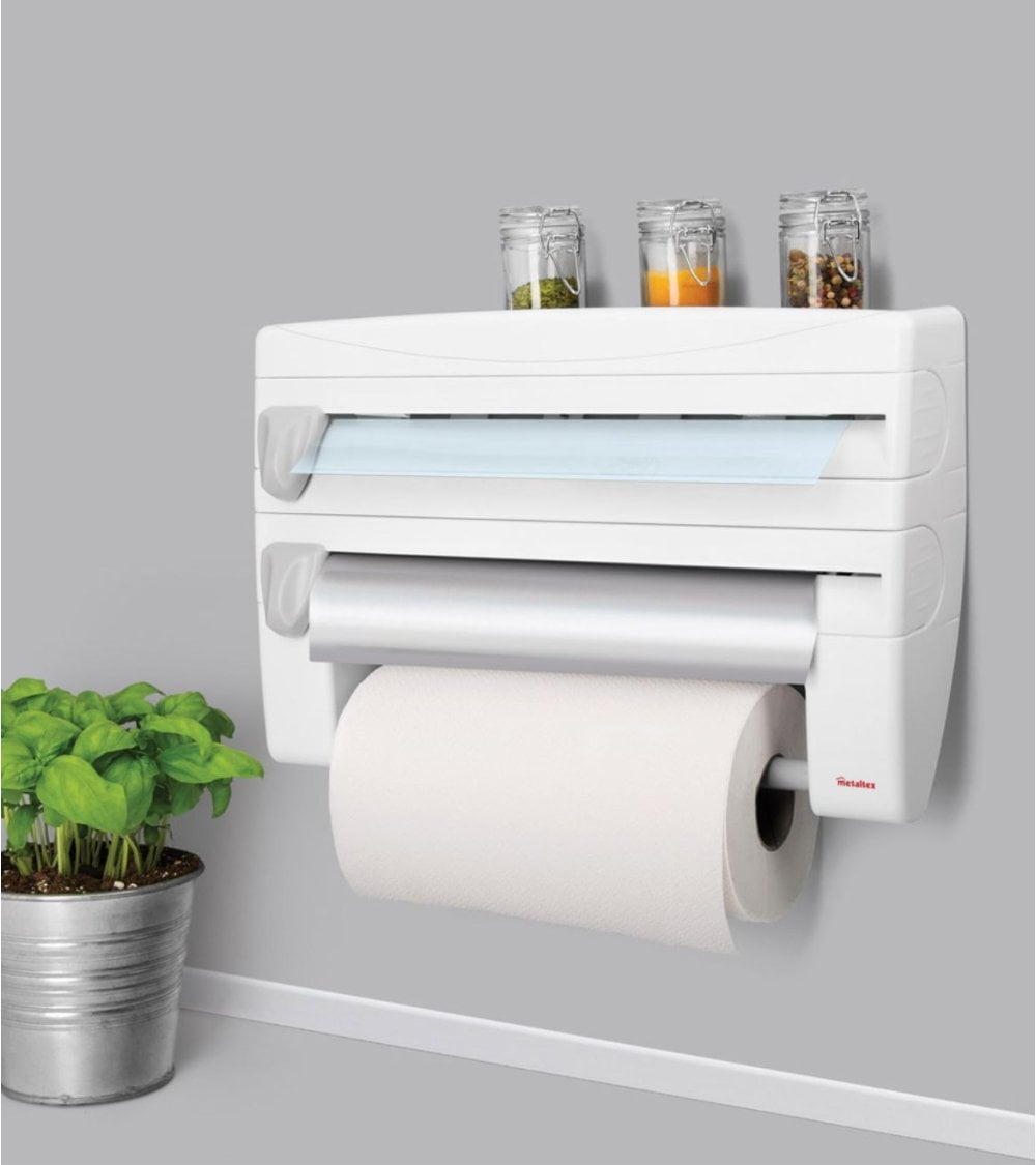 Portarrollos de Cocina Triple Roll N Roll -1