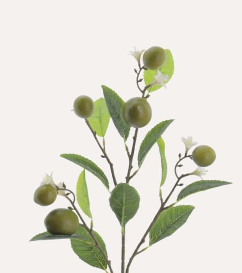 Rama de Lima Decorativa de Plástico