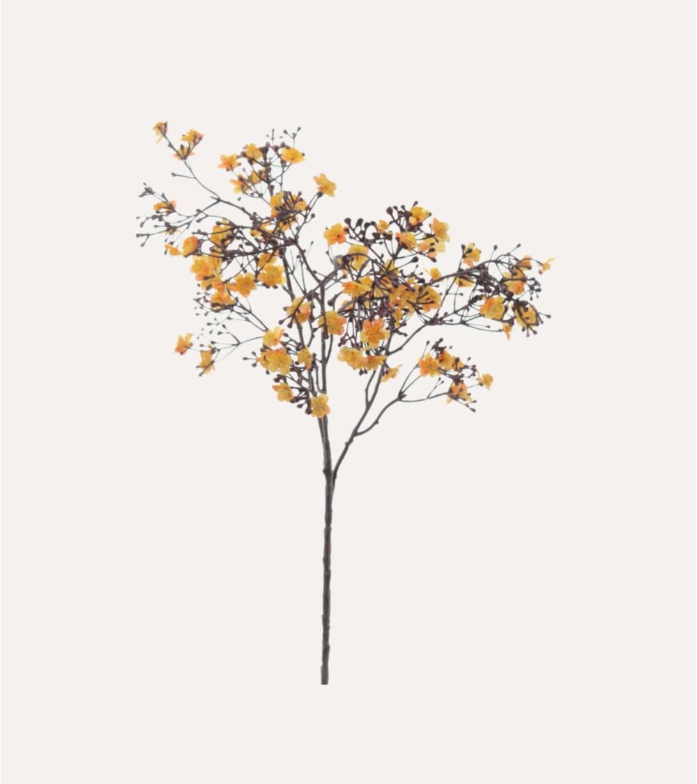 Rama Decorativo Flores de Nube de Plástico