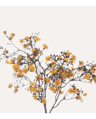 Rama Decorativo Flores de Nube de Plástico